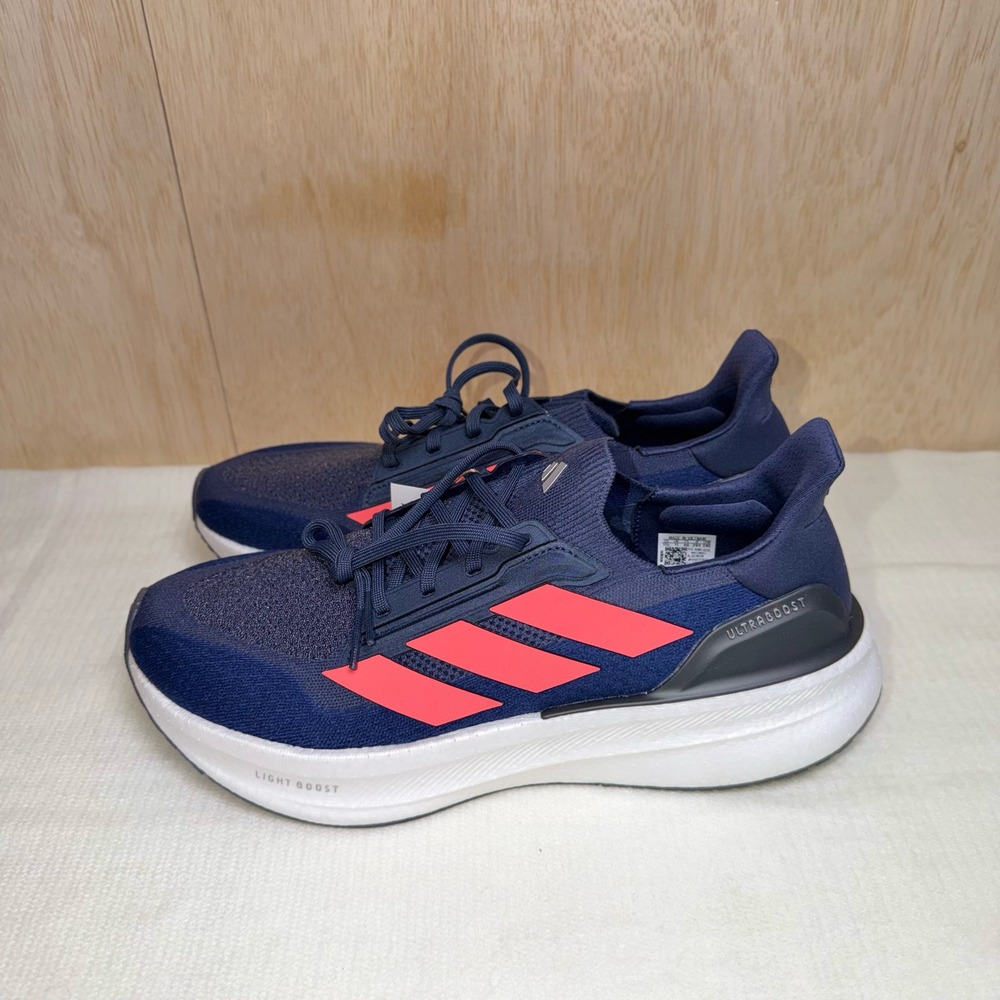 Adidas Ultraboost 5X Mens Running Shoes Dark Blue Lucid Red JS1929 Size 11.5